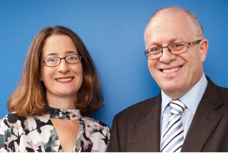Sarah Foster and Garry Walter from Doctors' Health Advisory Service Sarah Foster and Garry Walter from Doctors' Health Advisory Service