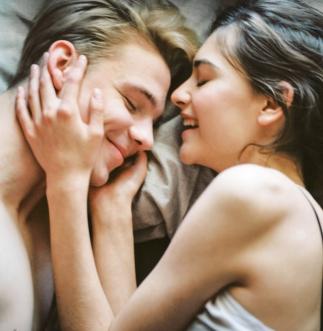 Couple in bed Couple in bed